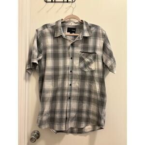 Men's Hurley x Nike Button Up Shirt Lrg